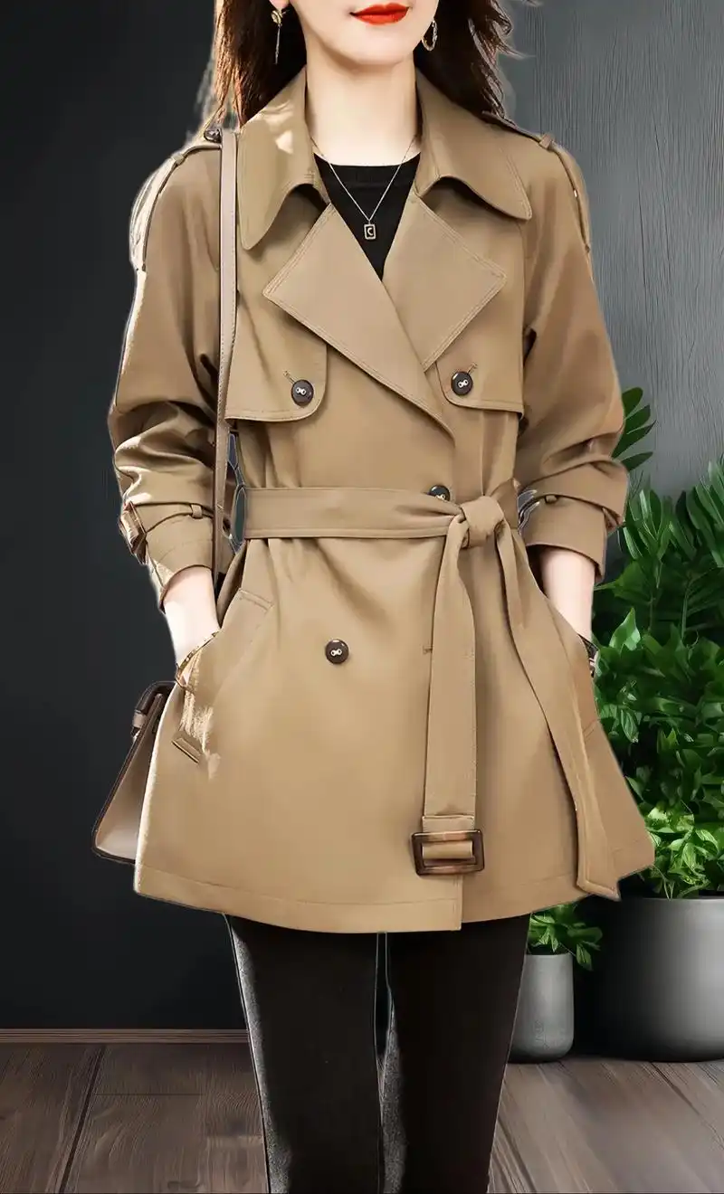 这款风衣来自知名品牌