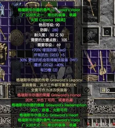 暗黑2刷到的一些极品装备第九期