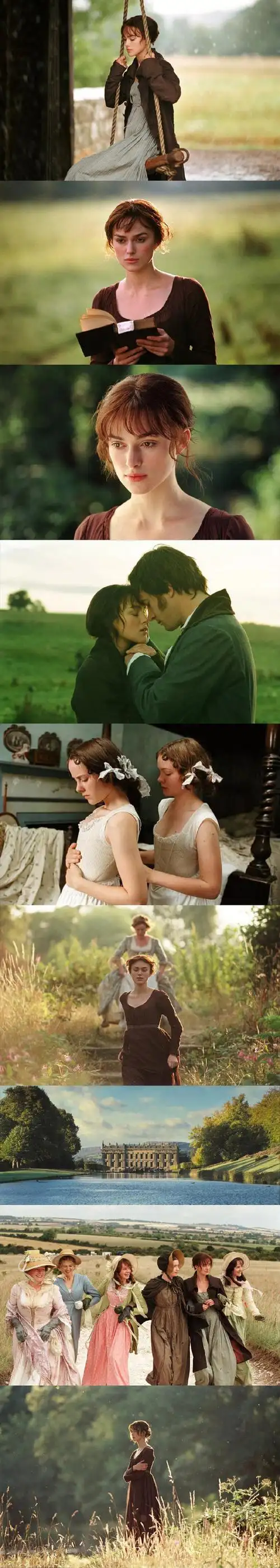 复古宫廷电影里的一丝绿意 67676767傲慢与偏见 |剧照&画