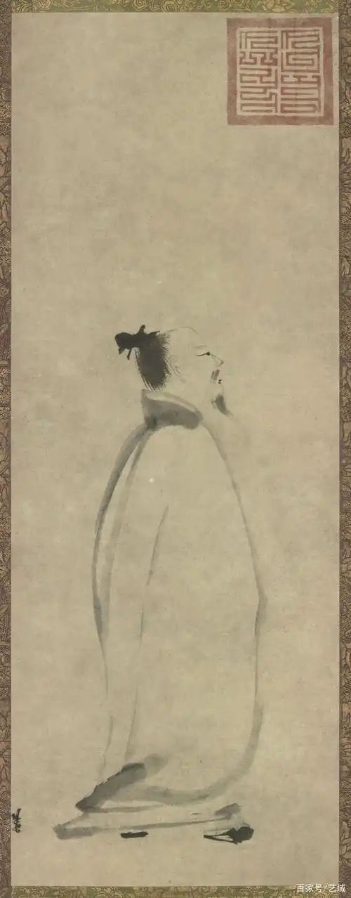 梁楷:泽畔行吟 泼墨仙人