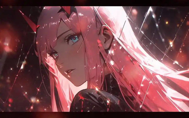 国家队02 darling in the franx 碎镜系列 原创4k高清平板电脑壁纸