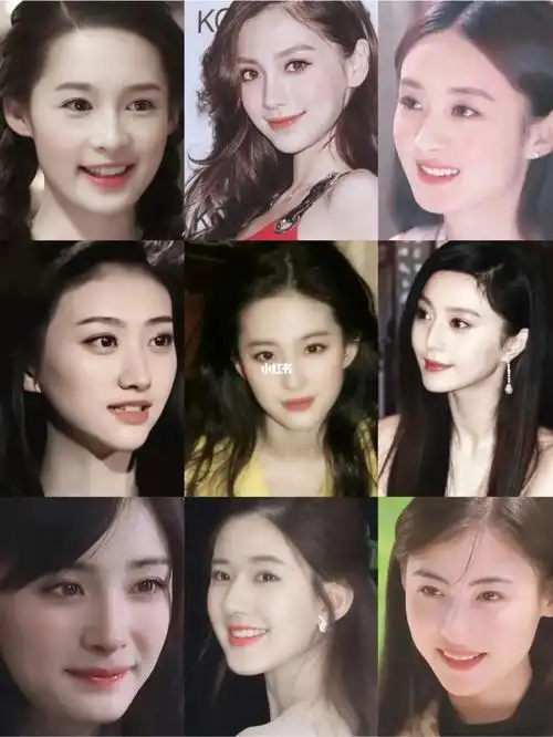 娱乐圈神颜女明星