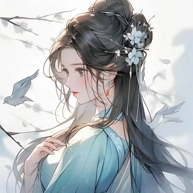 古风头像女淡雅古韵  9494 古风女头/桃99之天天,灼灼其华94