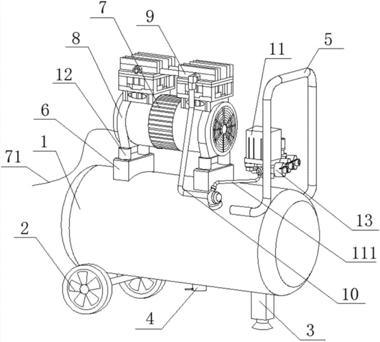 一种新型的空气压缩机的制作方法