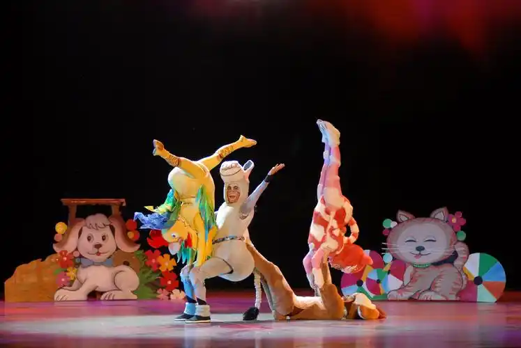 杂技儿童剧不莱梅的四个音乐家