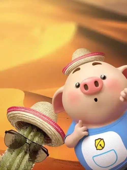 2019"猪"事顺意!刷爆抖音的猪猪壁纸!