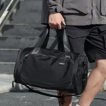 伊顿公牛旅行包男大容量出差包手提行李袋多功能运动健身包干湿分离