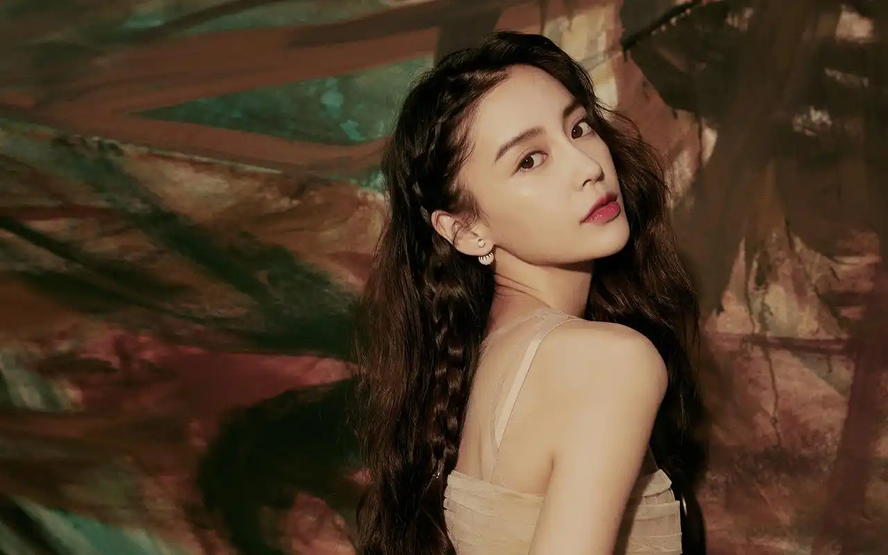 angelababy性感唯美高清桌面壁纸