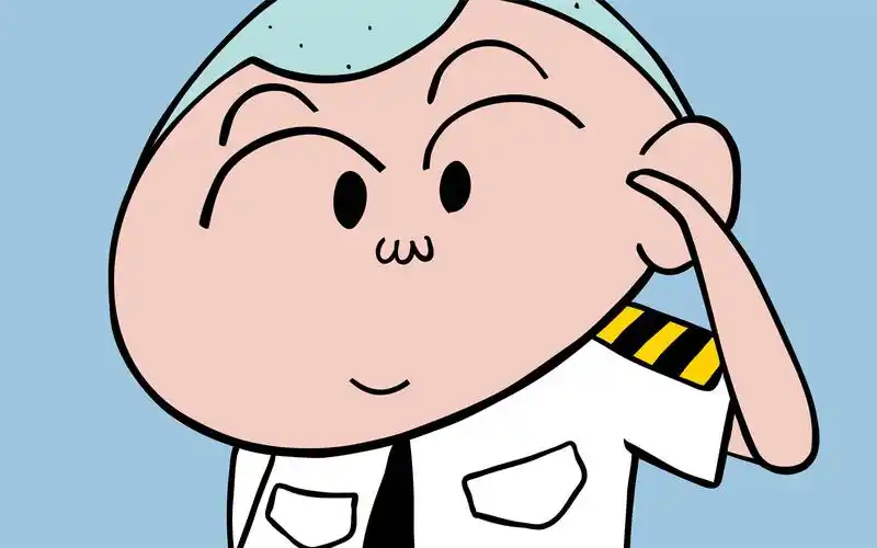 蜡笔小新全员飞行服高清桌面壁纸