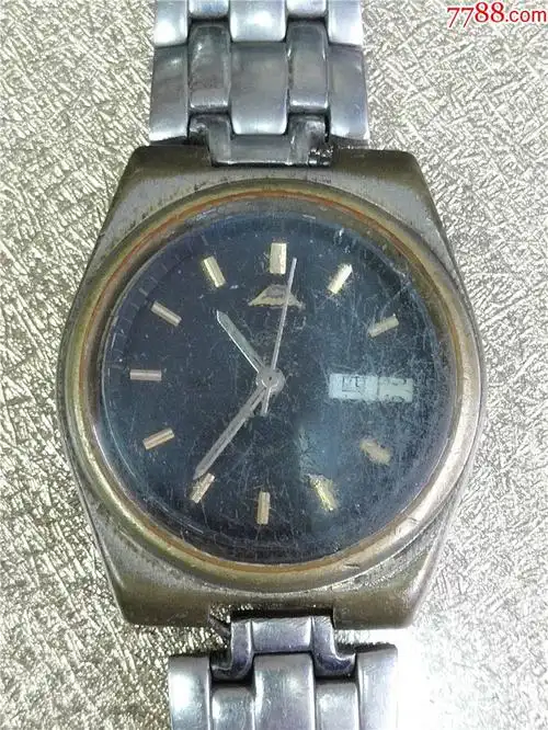 日本富士山全自动双日历男机械表_手表/腕表_东收西藏阁【7788收藏