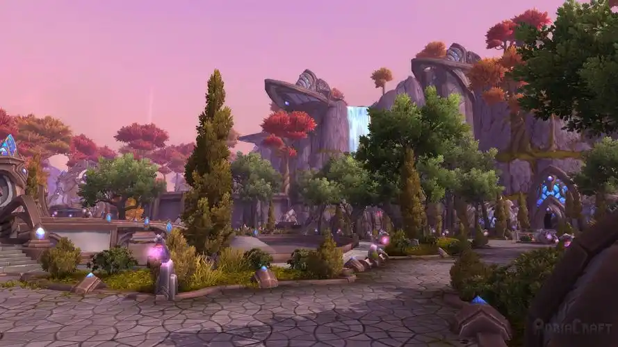 《魔兽世界6.0》德拉诺大陆中心 塔拉多场景预览