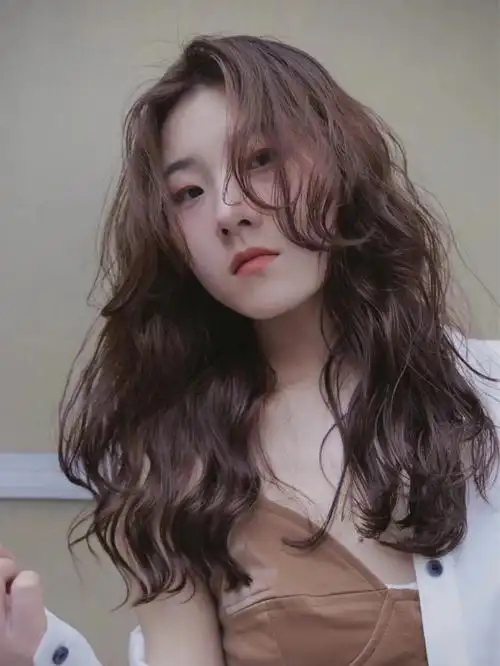 法式烫发|||78中发发型慵懒风气垫烫发免打理超显发量