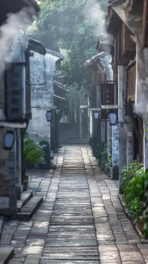 请问有没有类似这种江南烟火气的壁纸呀