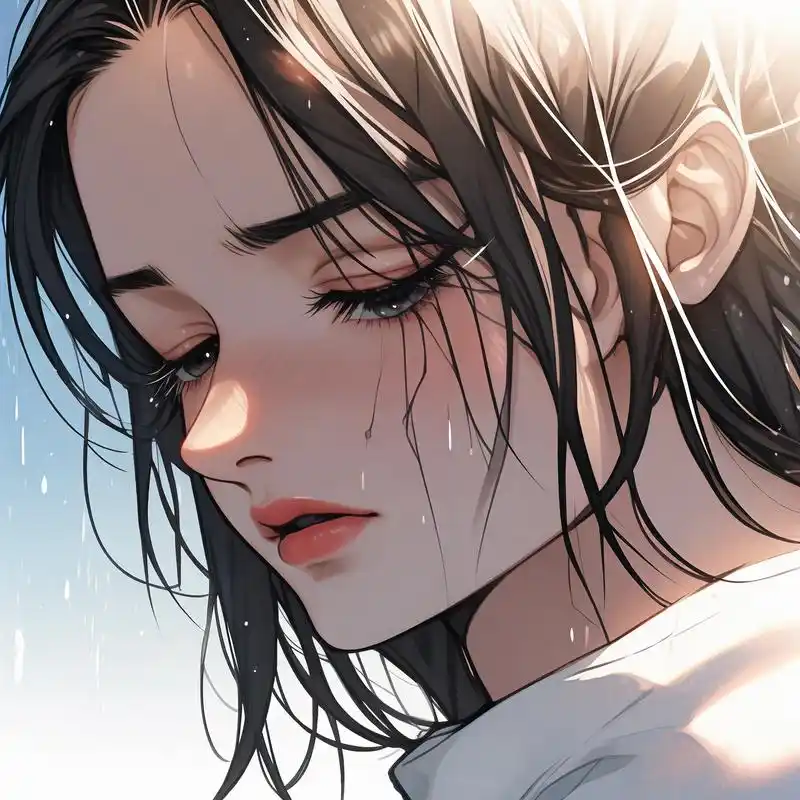 女生流泪头像💧谁看了不迷糊～ 女生流泪头像来啦!