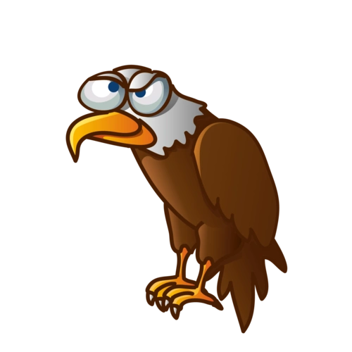 卡通老鹰