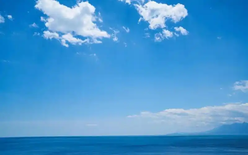 迷人养眼的蓝天白云风光美景,高清壁纸,风景图片-回车桌面