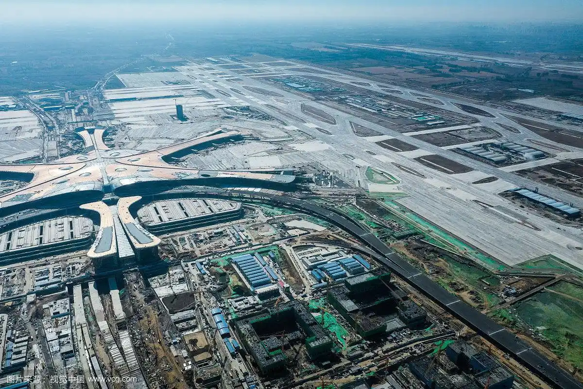首都第二国际机场航拍
