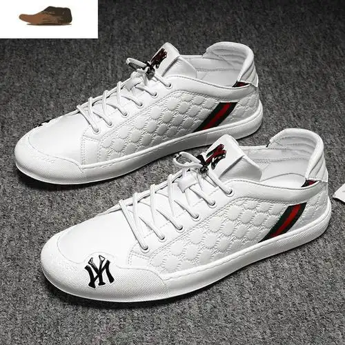 ideamini秋季小白鞋男士百搭潮流潮牌休闲潮鞋精小伙透气男鞋子网红