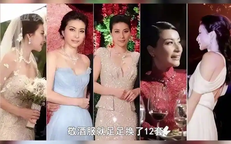 吴千语婚礼被嘲寒酸?女星壕嫁大赏:林青霞开先河,郭晶晶最体面