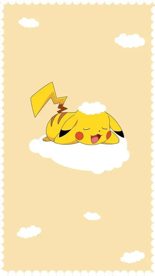 皮卡丘可爱卡通动漫