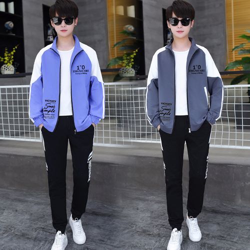 初高中学生卫衣12-15岁男孩帅气春秋开衫外套青少年卫衣