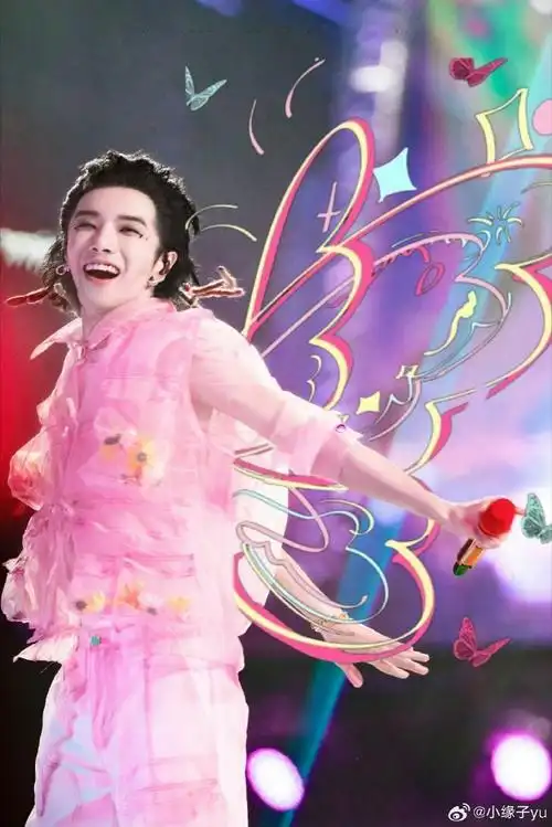 华晨宇超话好可爱的fa蝴蝶#华晨宇