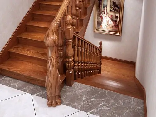 实木楼梯扶手挑选及工艺