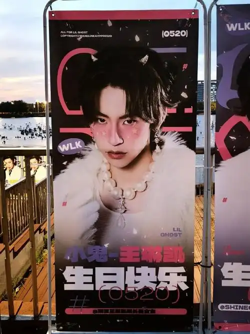 小鬼王琳凯0520生日快乐#生日应援打卡第三波:各个站子联合的易拉 !!