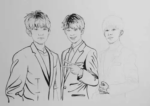 美术生画tfboys装修房间,投影仪都用上了,你这不是作弊吗_手机搜狐网