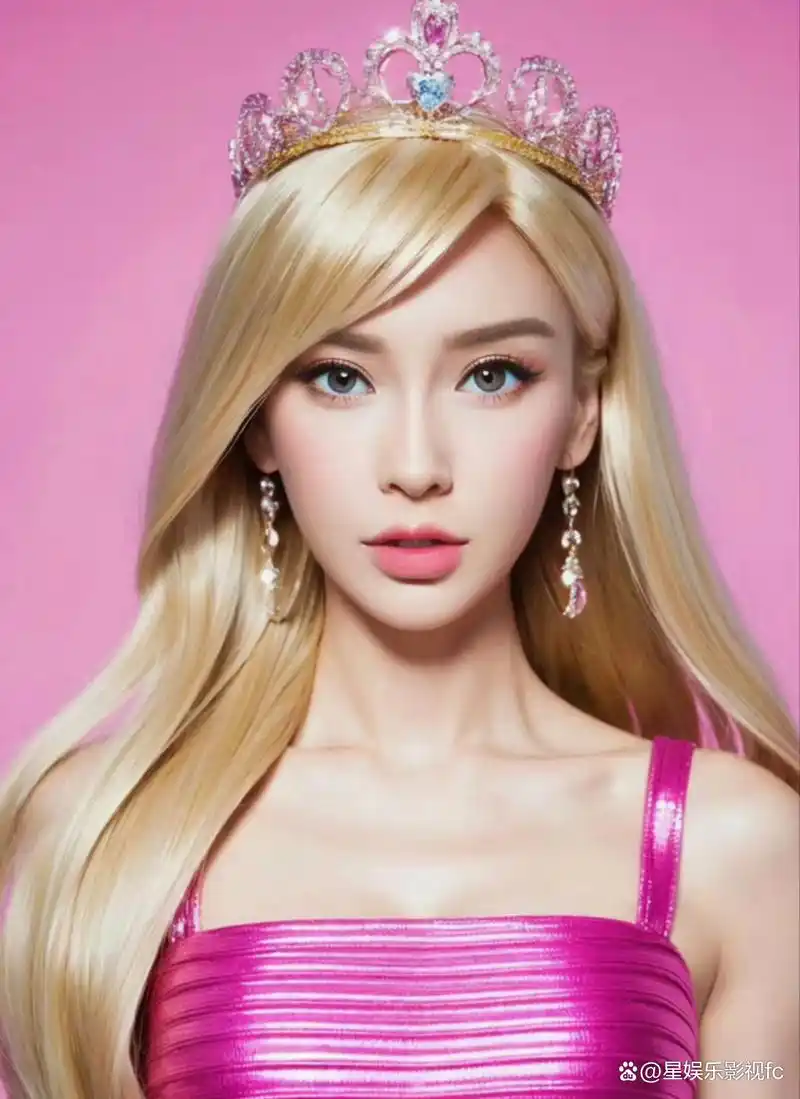 angelababy迪丽热巴芭比造型