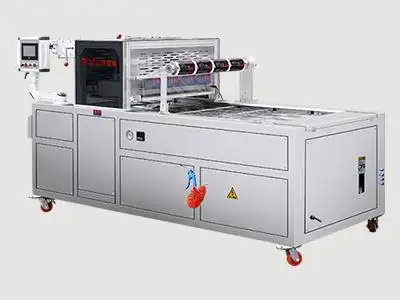 真空贴体封盒包装机-台式气动封盒包装机-温州益腾智能设备有限顾司