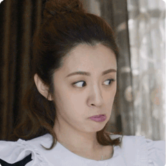 王晓晨撇嘴眼神假装看不见gif动图_动态图_表情包下载_soogif