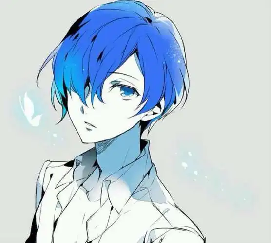 鬼太郎 女神异闻录 蓝发少年