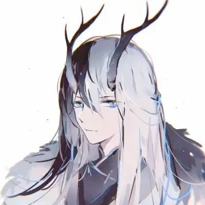 动漫男头西装银发