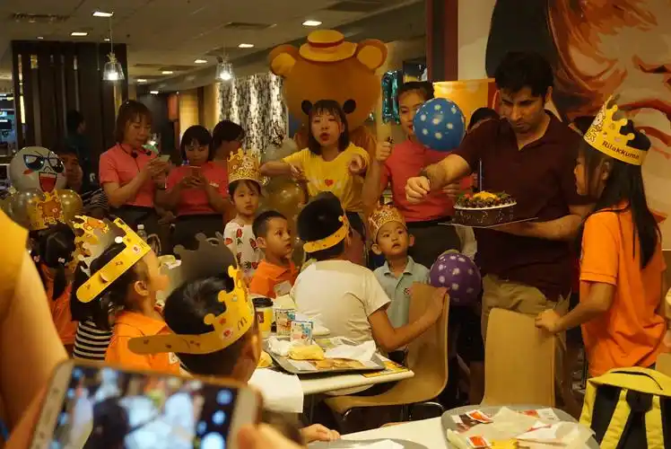 少时欢乐时光一麦当劳主题生日会