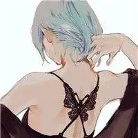 头像背景一套漫画女生 好看漫画女生背影头像_微信头像图片大全