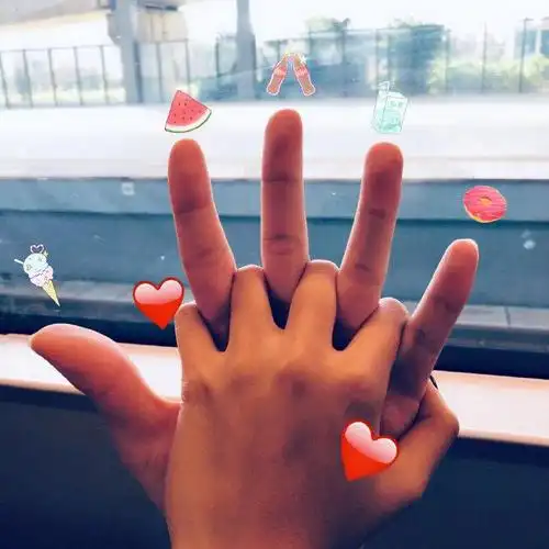 情侣拍照手势合集