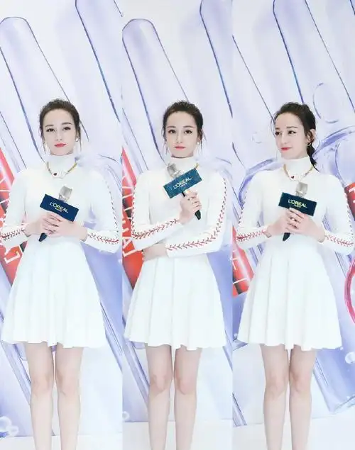 杨颖迪丽热巴同样1米68不足100斤,腿长差距却很大,谁说谎