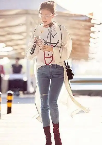 就算挡得严实,也很有"3d感"|紧身|裤装|穿搭|西服|牛仔裤|身材比例