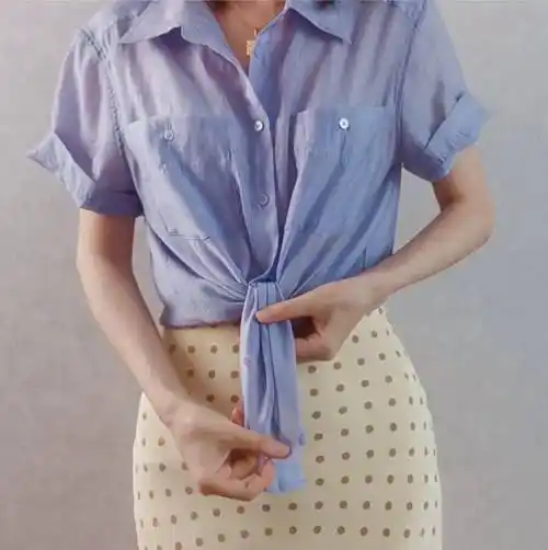 超强干货|t恤,衬衫打结方法终于来了!没别的,就是简单好学!