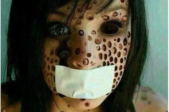 张翰的的眼睛图片十宗罪脸上全是眼睛