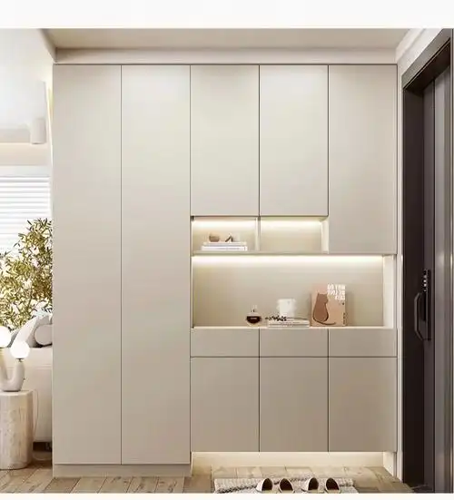 分享几组鞋柜设计#全屋定制橱柜衣柜  #全屋定制  #装修设计