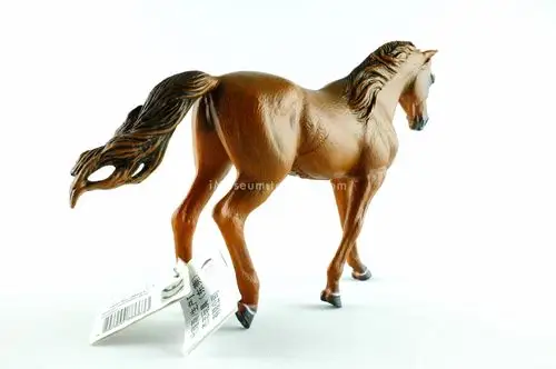 模赞 正版collecta我你他 马仿真模型密苏里狐步母马板栗色88663