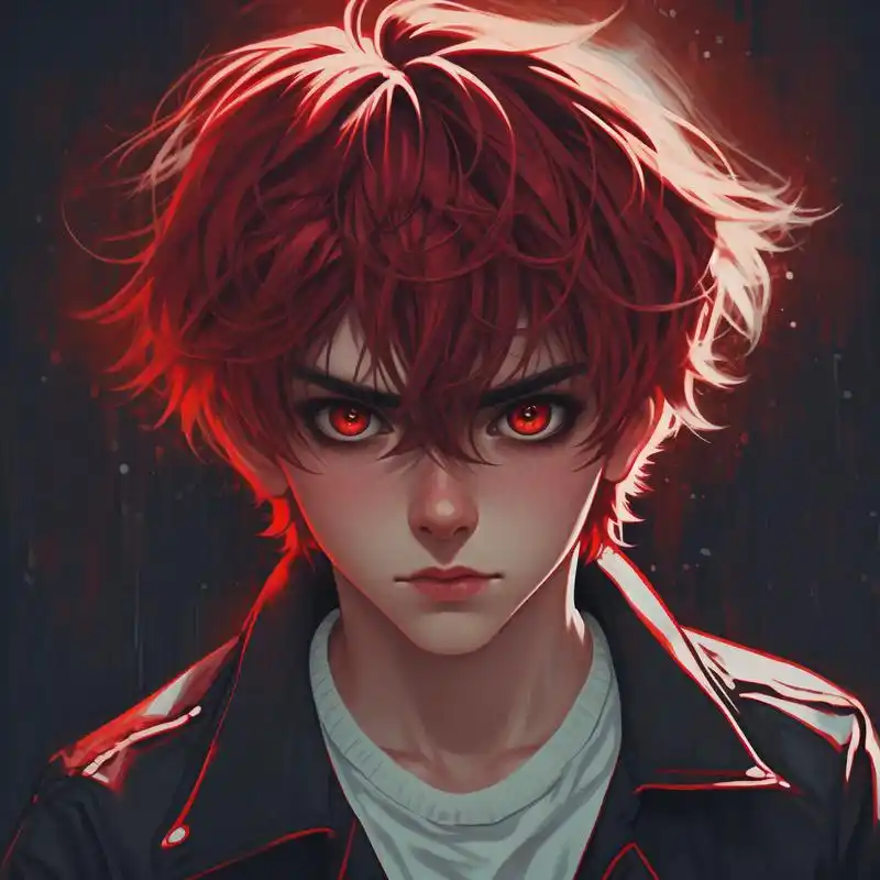 暗黑系病娇男生头像95 这组病娇男生头像,谁看了不迷糊!