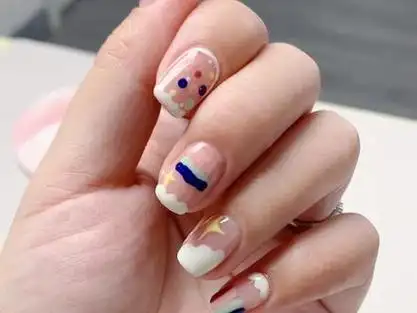 画指甲简单图案_画指甲简单图案白底_画指甲简单图案大全 - 抖音