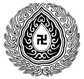 矢量古典佛学矢量素材