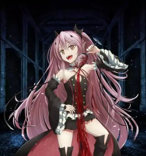 动漫吸血女鬼图片头像