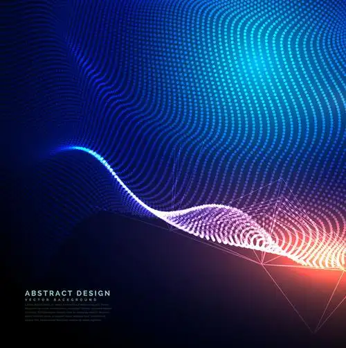 14款高科技现代感的线条背景纹理ai源文件下载ai