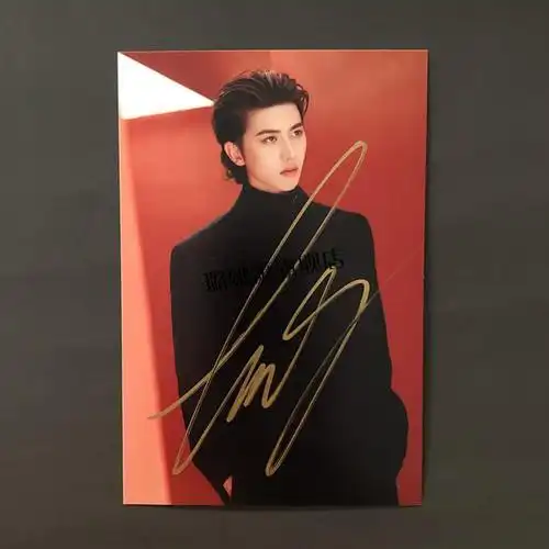 小米mi生态蔡徐坤2022官方应援迷盒蔡徐坤签名照亲笔保真2022巡回演唱