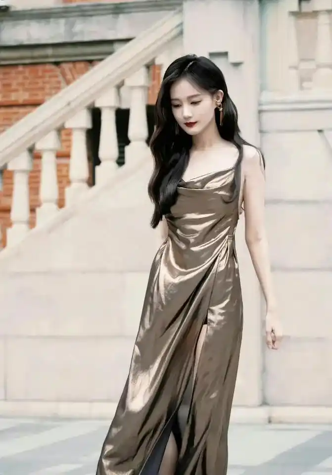 姐姐好美.#又美又飒 #李一桐#李一桐红毯造型#女子推理社造 - 抖音